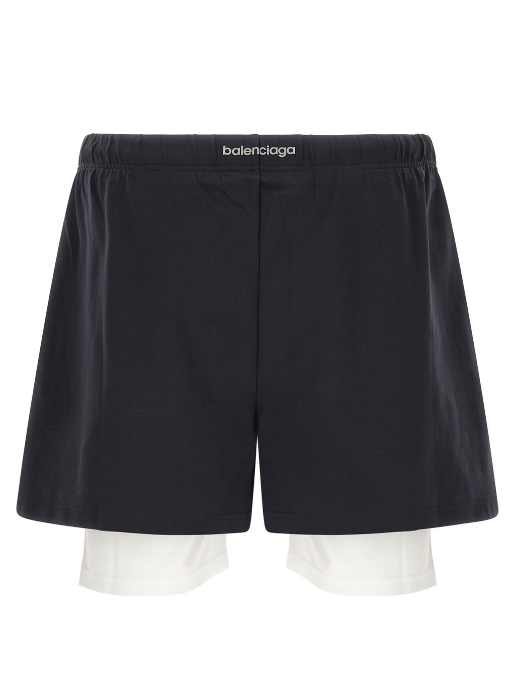 Balenciaga Bicolor Polyamide Bermuda Shorts