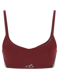 Balenciaga Bordeaux Polyamide Sport Bra
