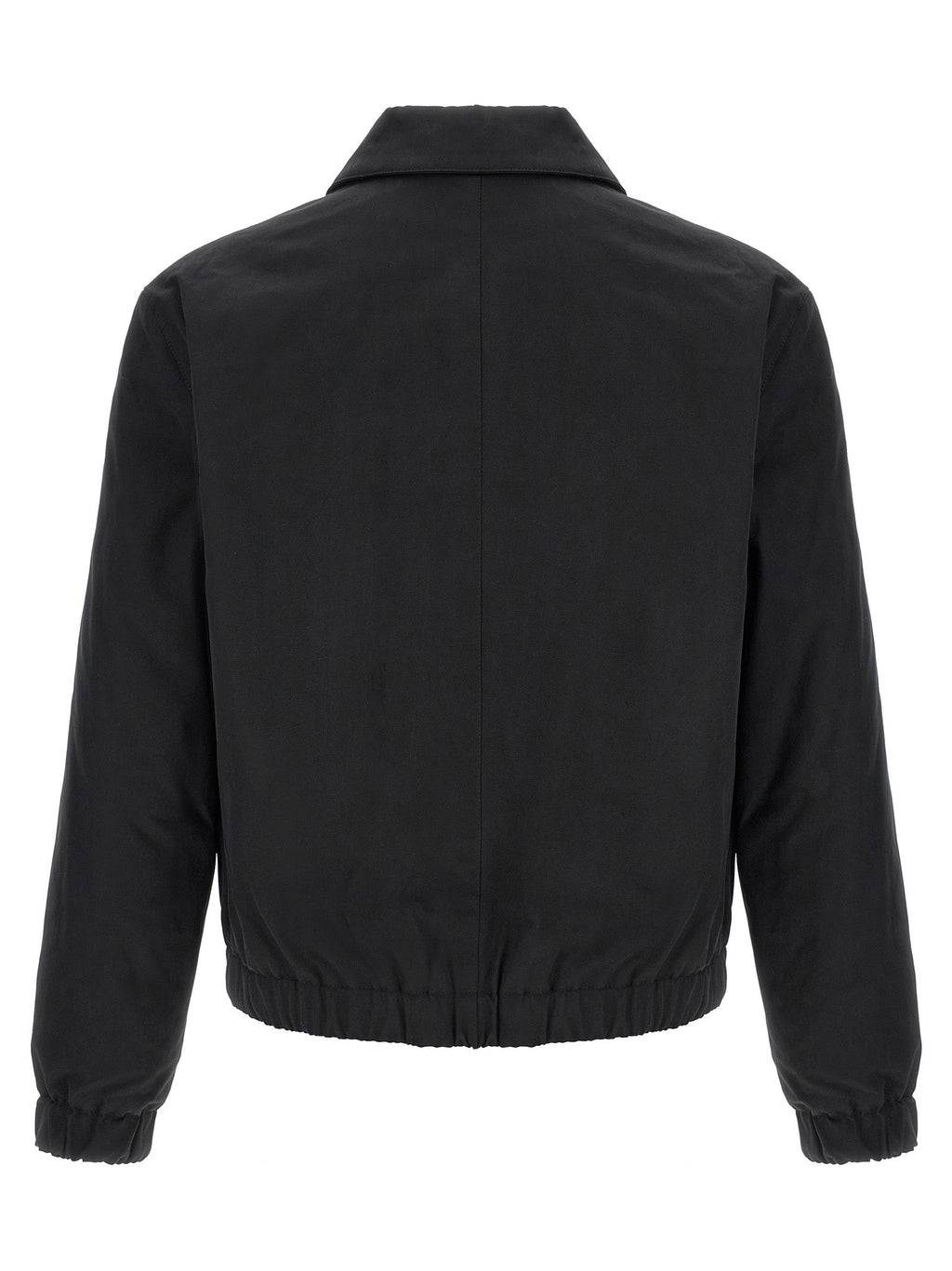 Ami Paris Black Cotton Bomber