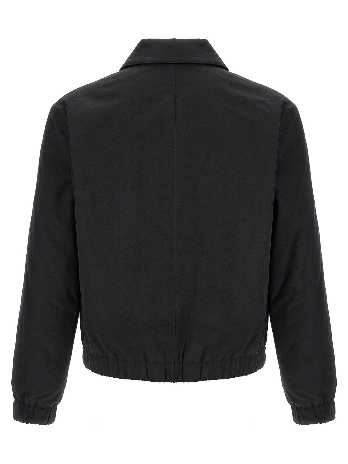 Ami Paris Black Cotton Bomber
