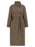Brunello Cucinelli Brown Virgin Wool Coat