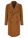 Tagliatore Brown Cashmere Coat