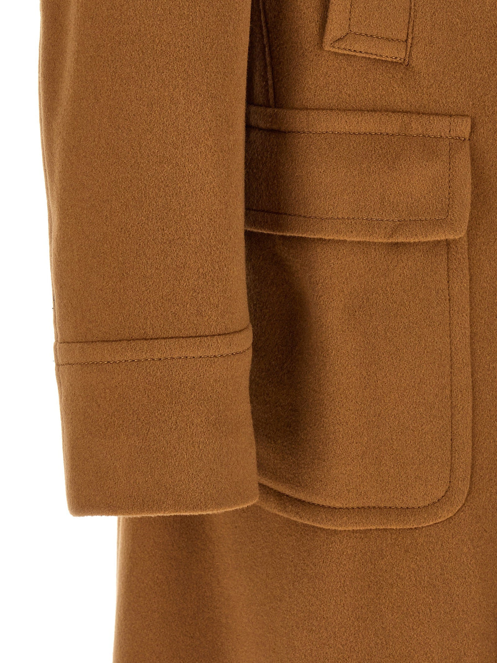 Tagliatore Brown Cashmere Coat