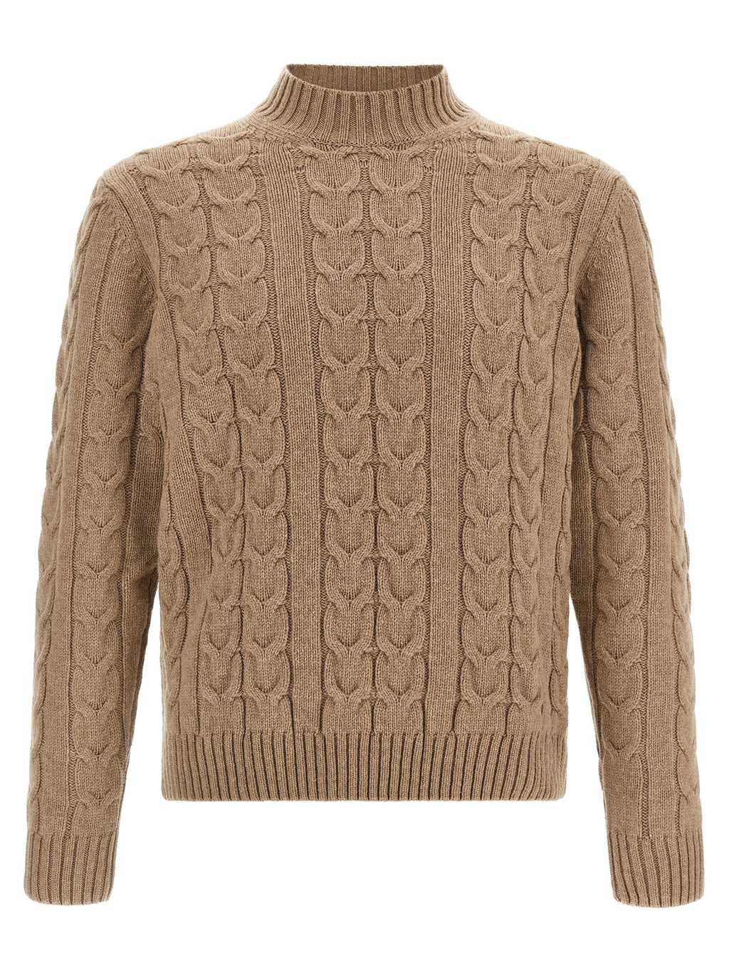 ZANONE Beige Virgin Wool Cardigan