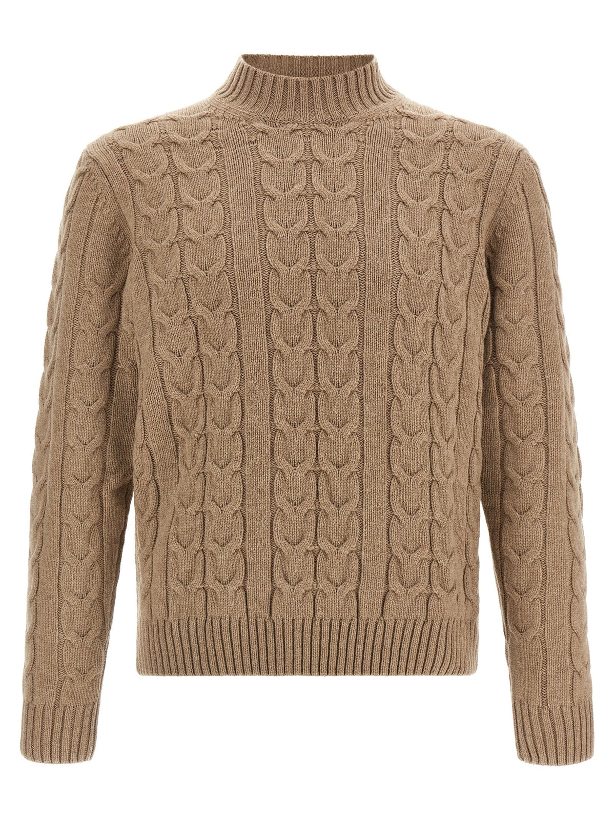 ZANONE Beige Virgin Wool Cardigan