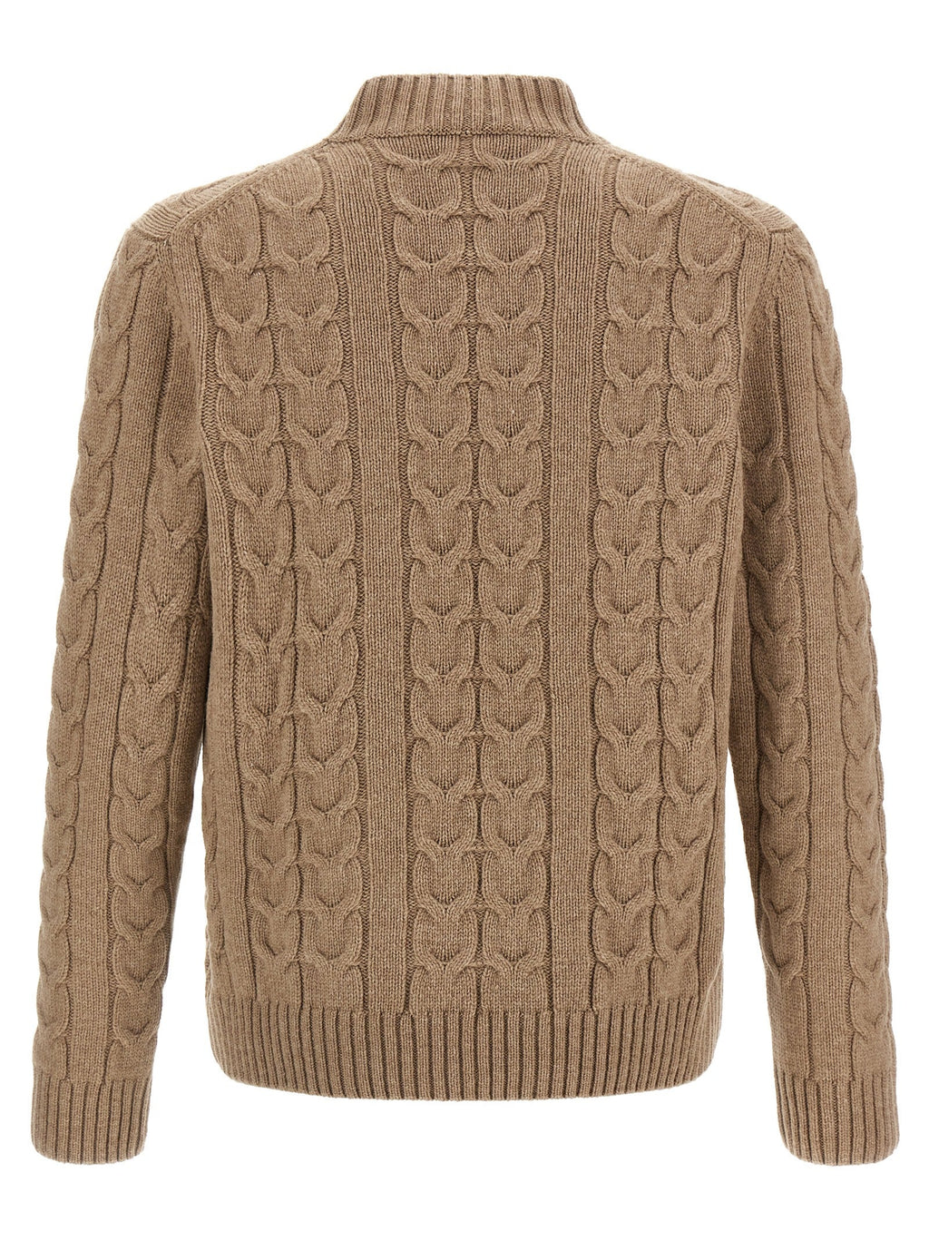 ZANONE Beige Virgin Wool Cardigan