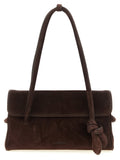 Jacquemus Brown Calfskin Shoulder Bag