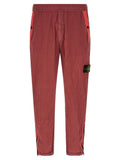 Stone Island Red Polyamide Joggers (Workout Pants)