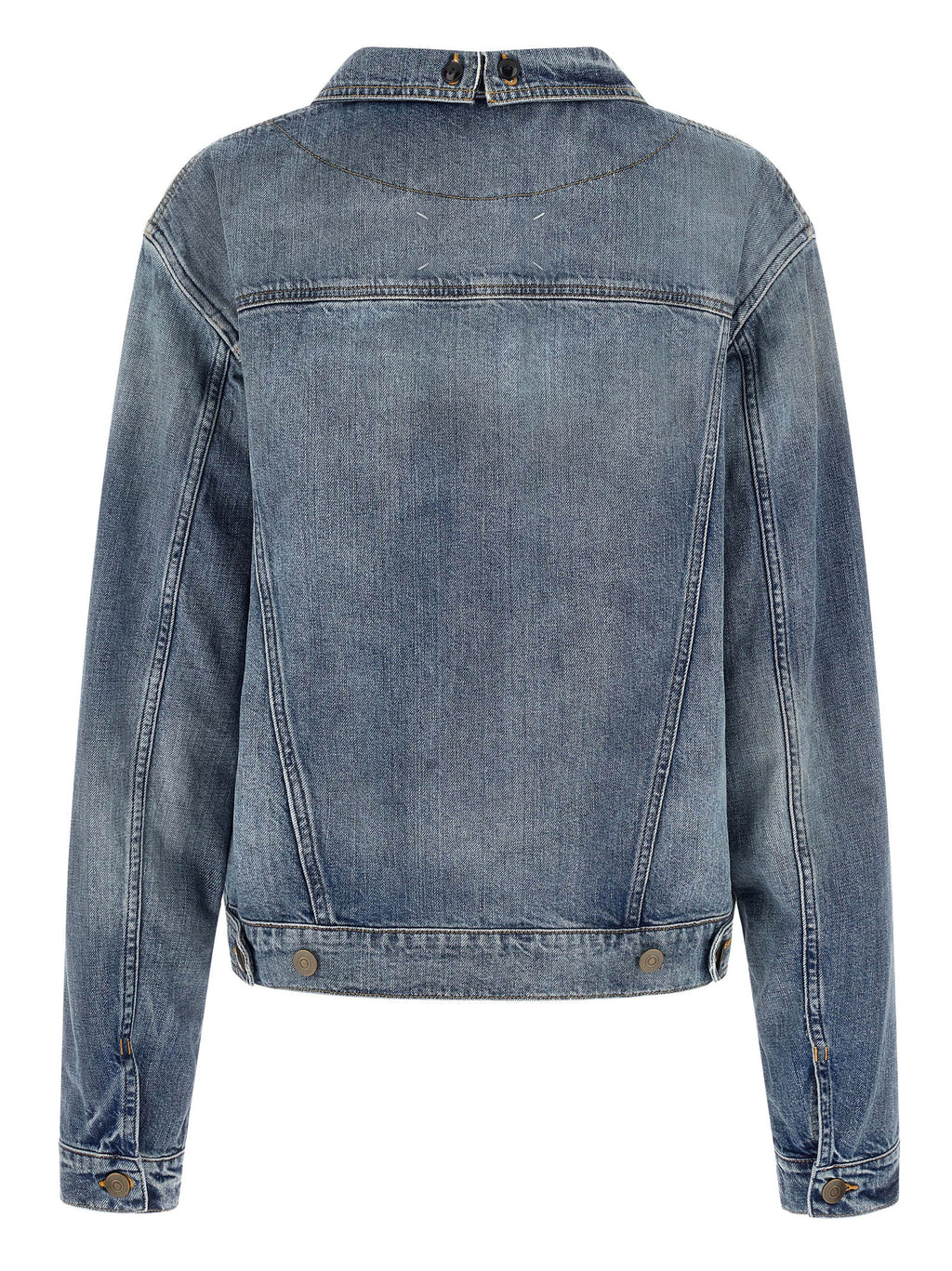 Maison Margiela Blue Cotton Denim Jacket