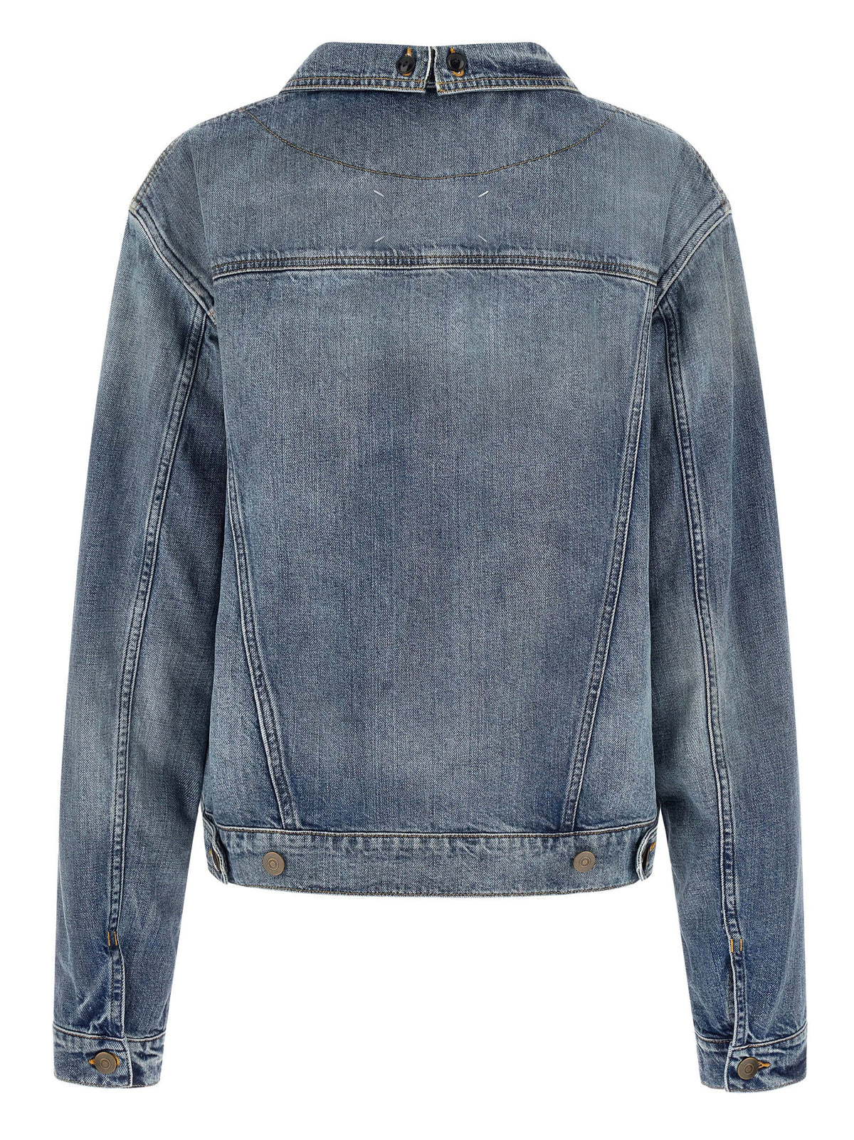 Maison Margiela Blue Cotton Denim Jacket