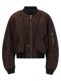 Maison Margiela Brown Polyamide Bomber