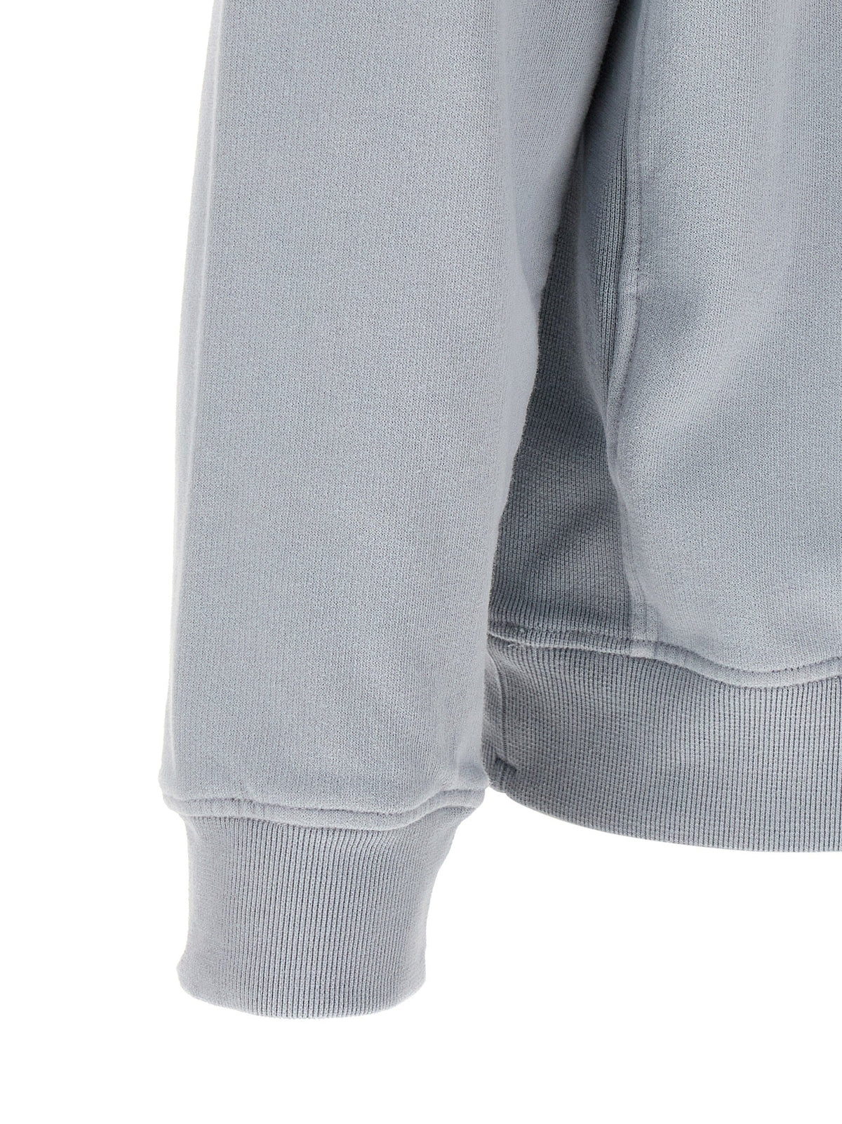 Stone Island Gray Cotton Sweatshirt