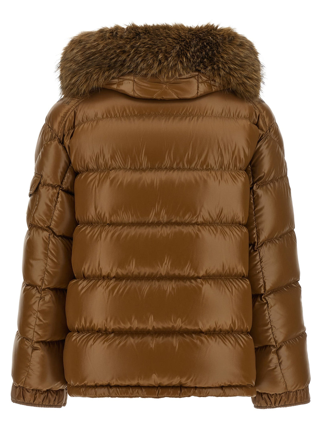 Moncler Brown Polyamide Full-Length Jacket