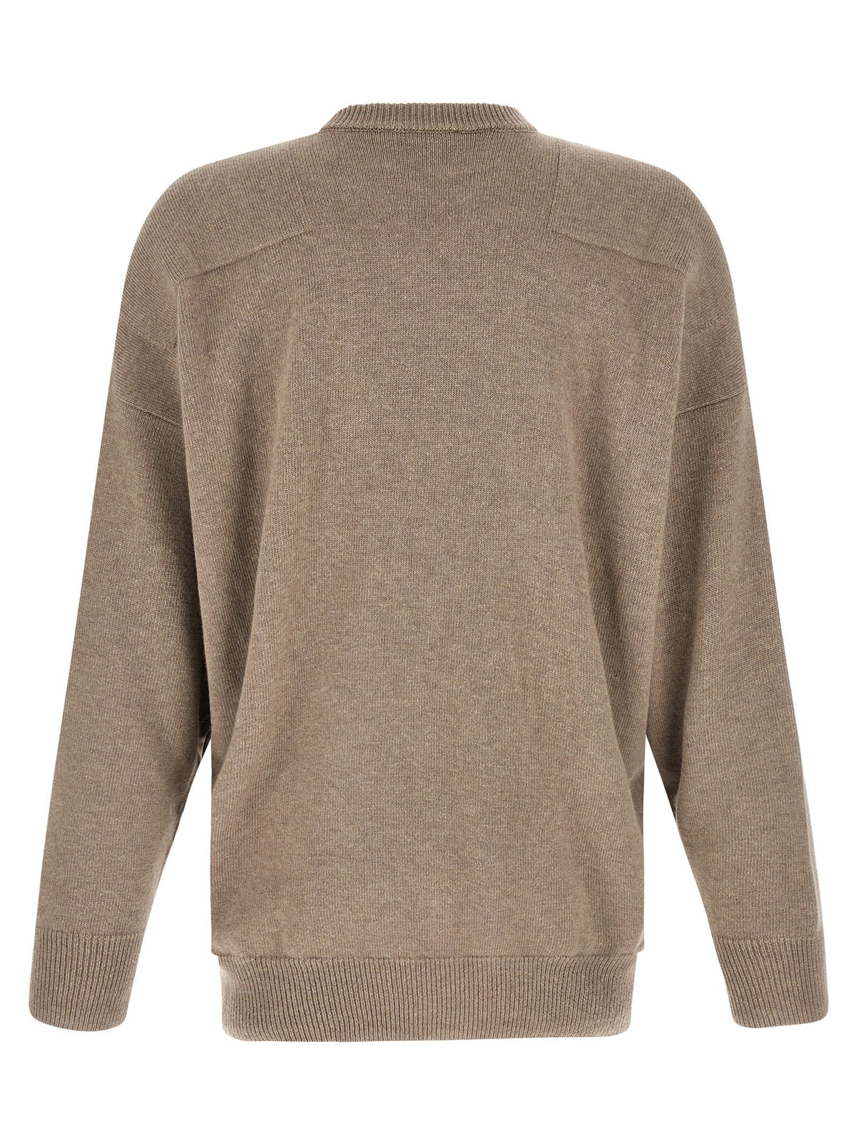 Jil Sander Beige Wool Cardigan