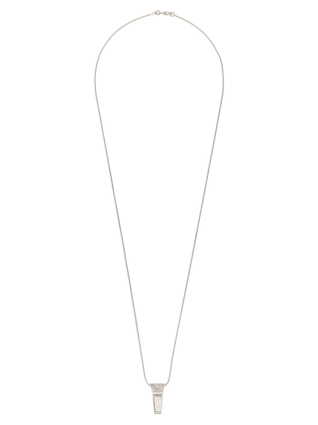 Rick Owens Silver Brass Necklace