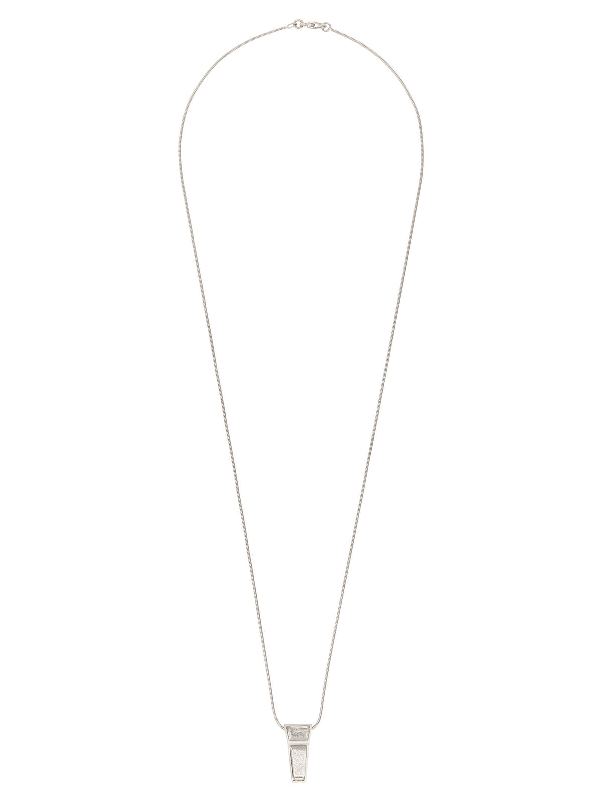 Rick Owens Silver Brass Necklace