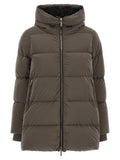 MooRER Brown Wool Full-Length Jacket