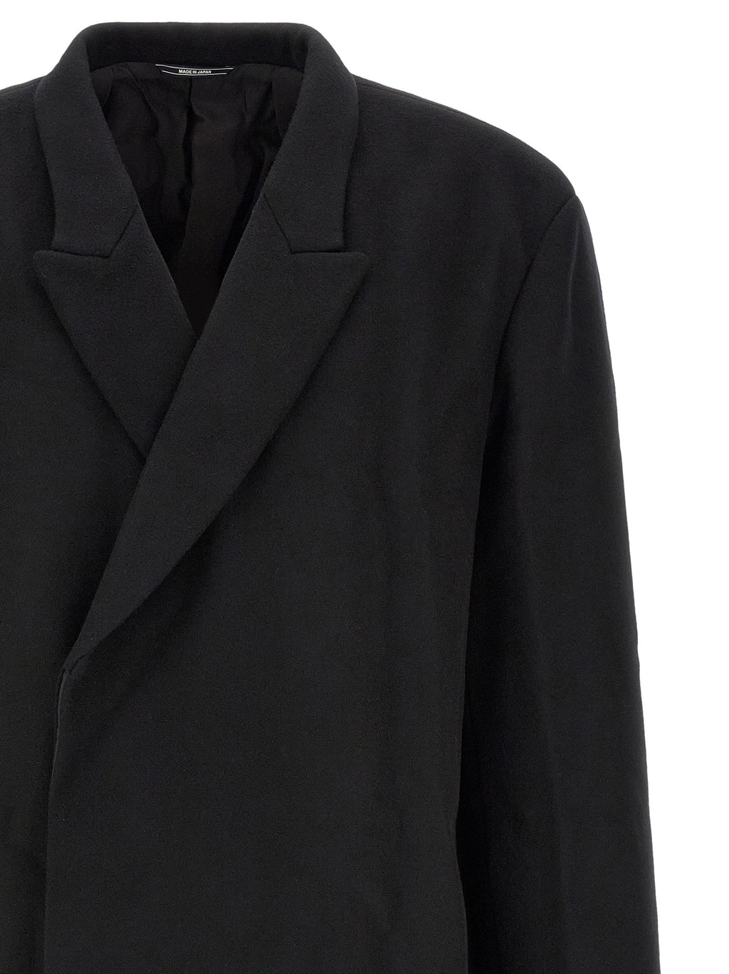 Kiko Kostadinov Black Wool Coat