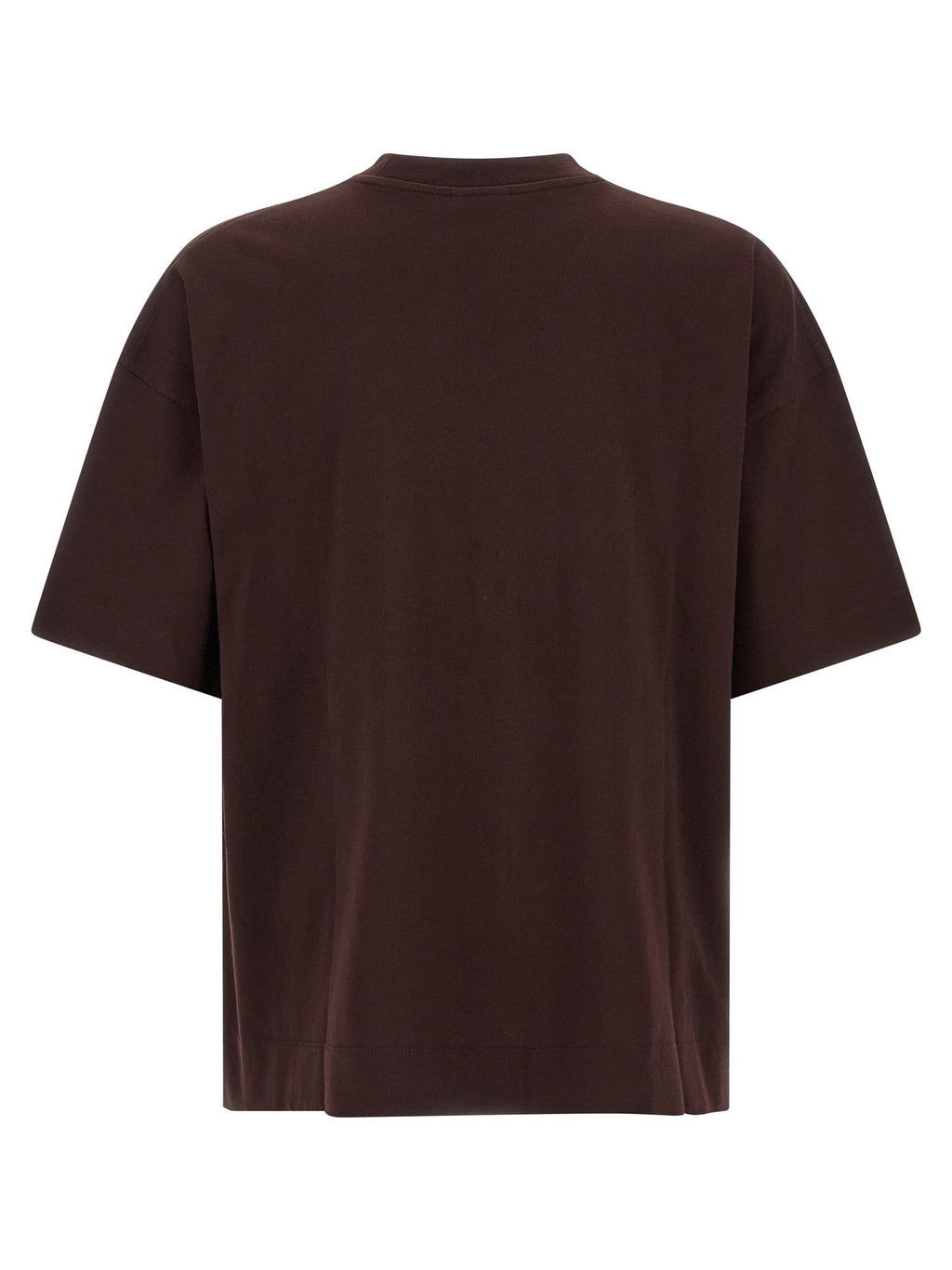 Dries Van Noten Bordeaux Cotton T-Shirt