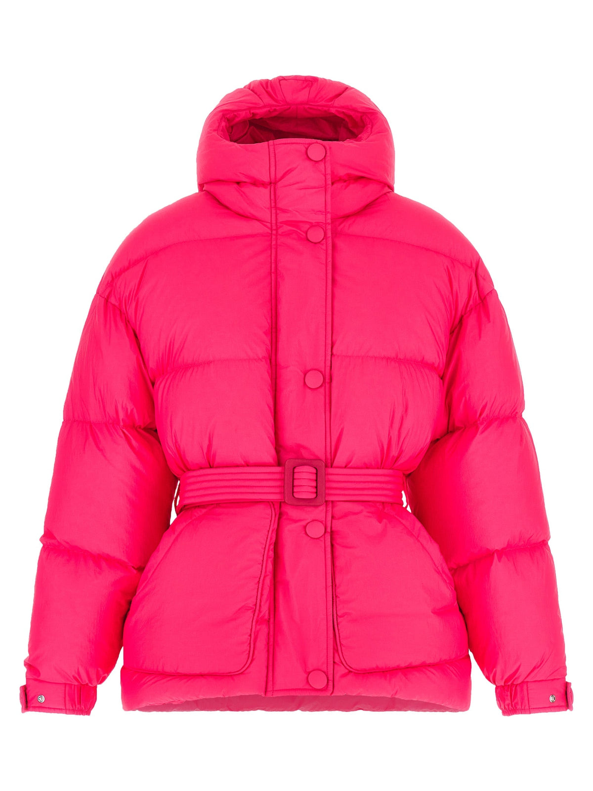 IENKI IENKI Fuchsia Nylon Full-Length Jacket