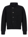 Dries Van Noten Blue Wool Cardigan
