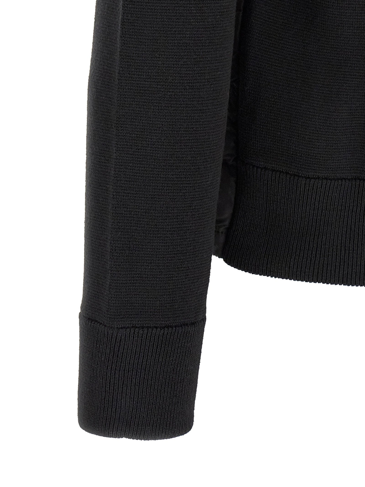 Moncler Black Polyamide Cardigan