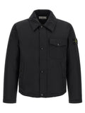 Stone Island Black Polyester Jacket