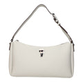 Karl Lagerfeld Gray Leather Shoulder Bag