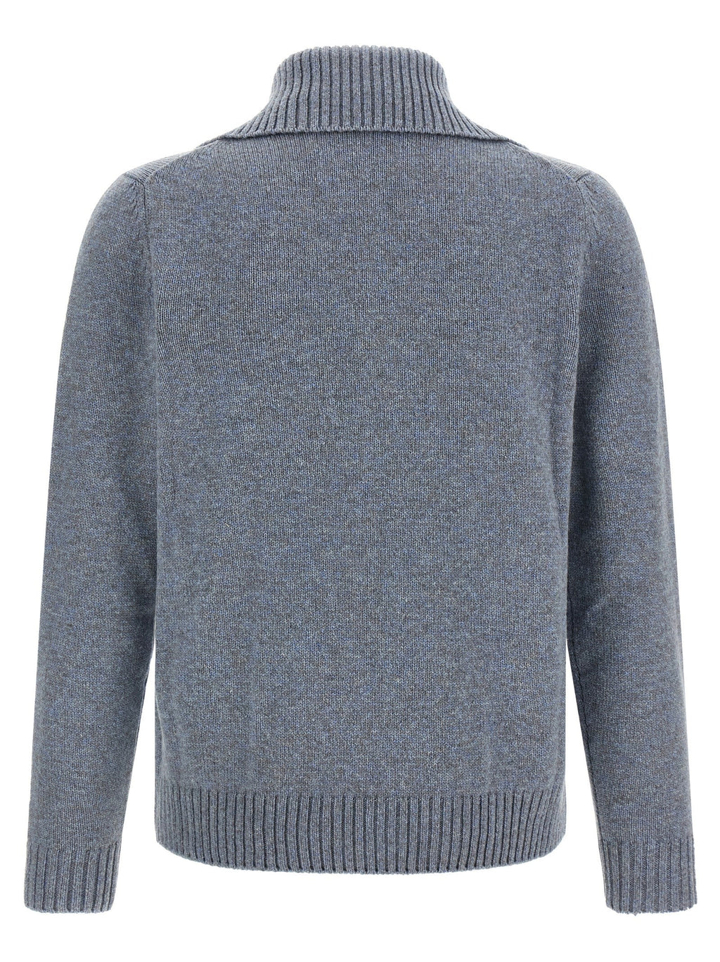 ZANONE Blue Virgin Wool Cardigan