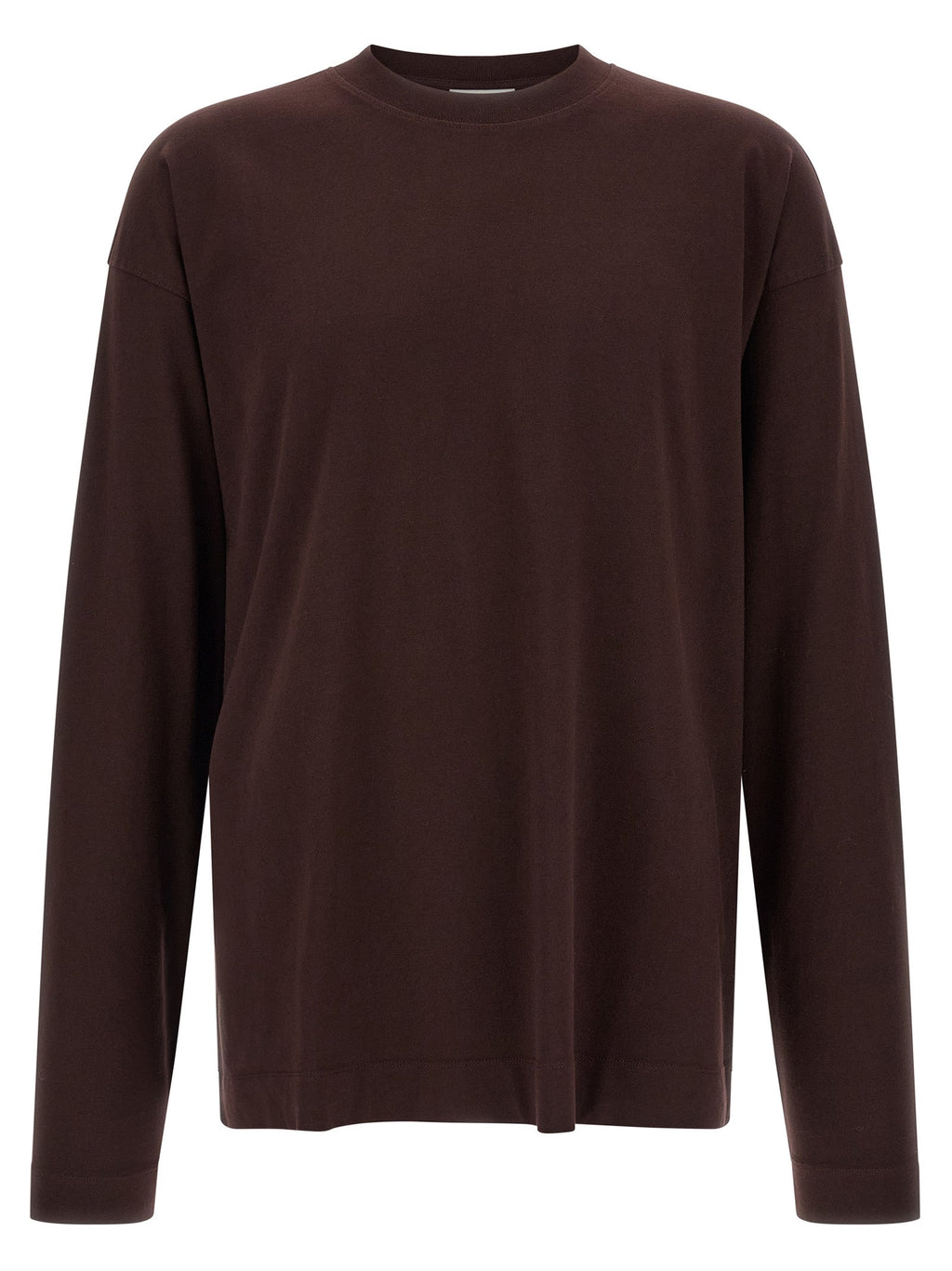 Dries Van Noten Bordeaux Cotton T-Shirt