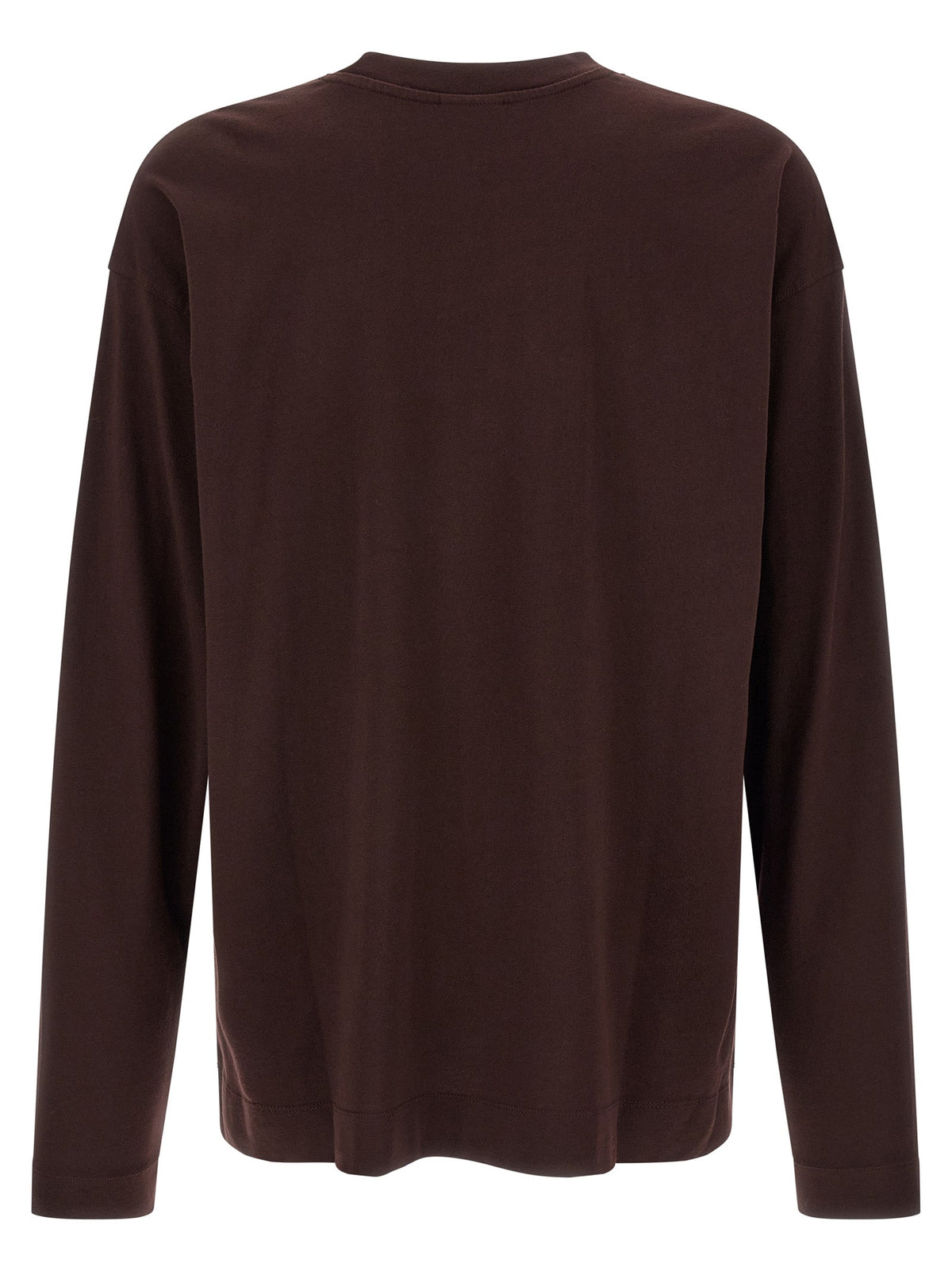 Dries Van Noten Bordeaux Cotton T-Shirt