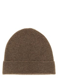 Ballantyne Brown Cashmere Beanie