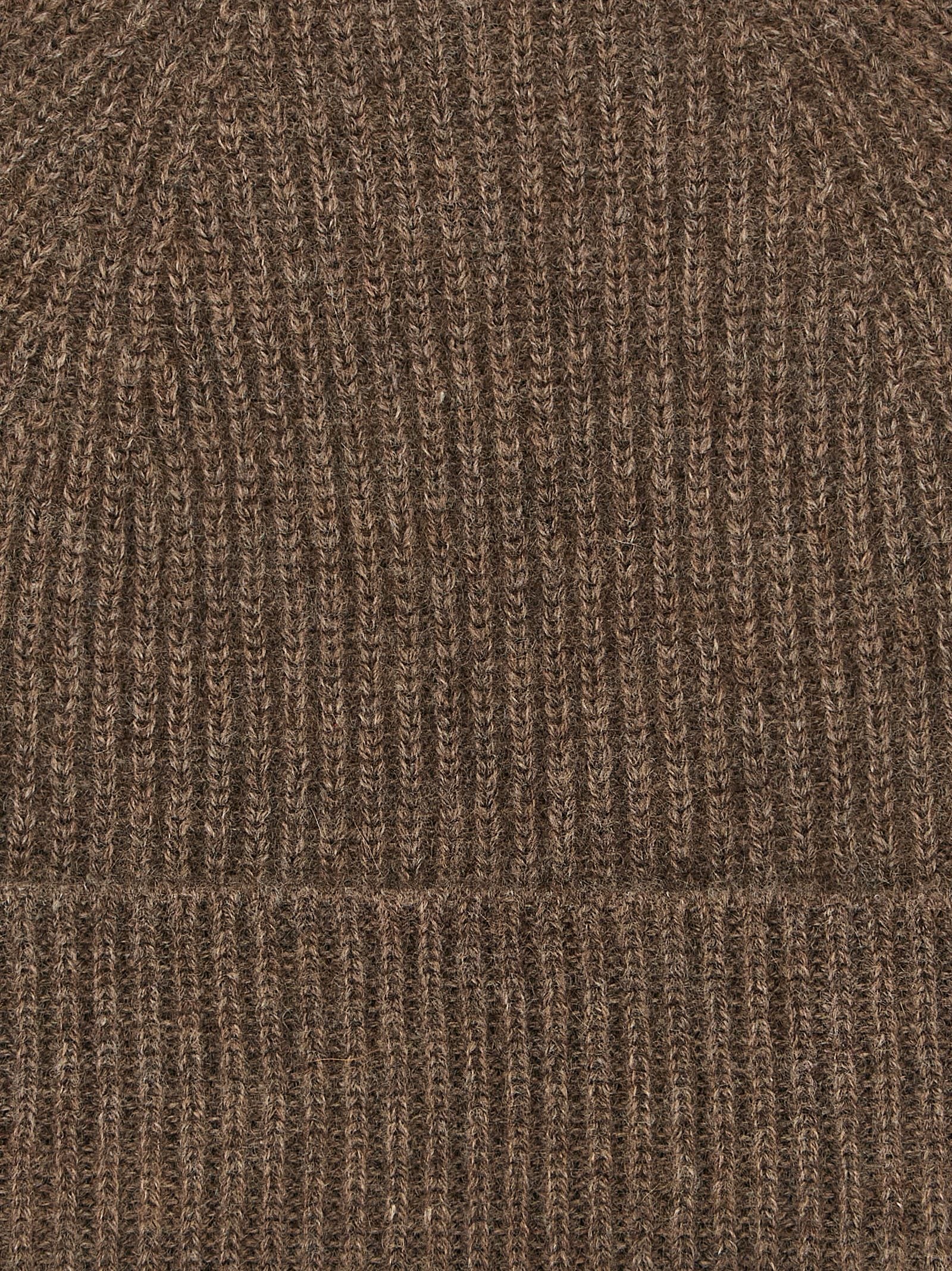 Ballantyne Brown Cashmere Beanie