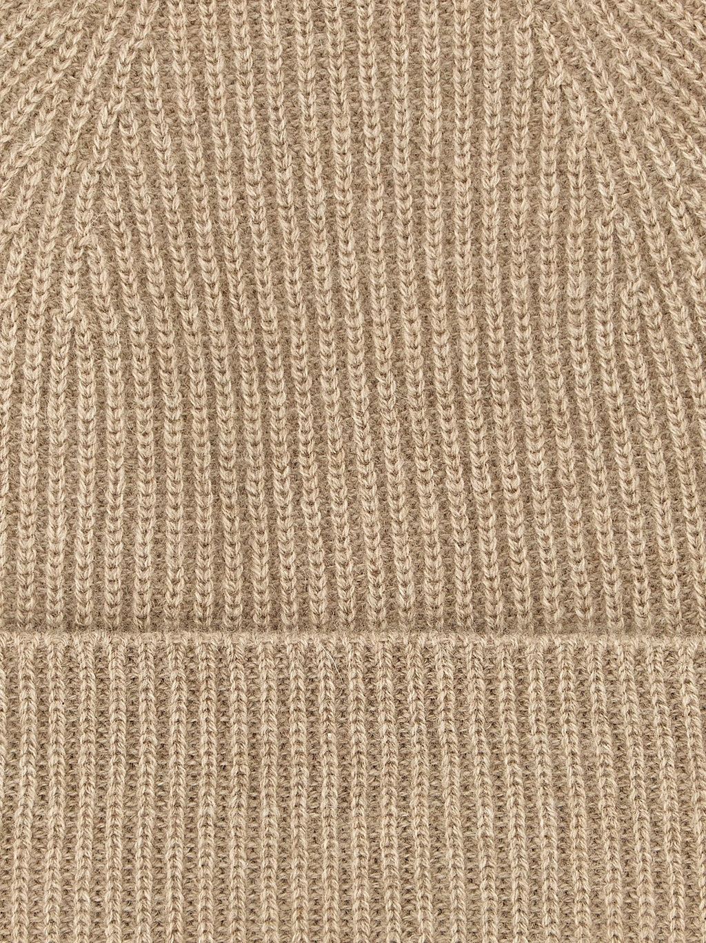 Ballantyne Beige Cashmere Beanie