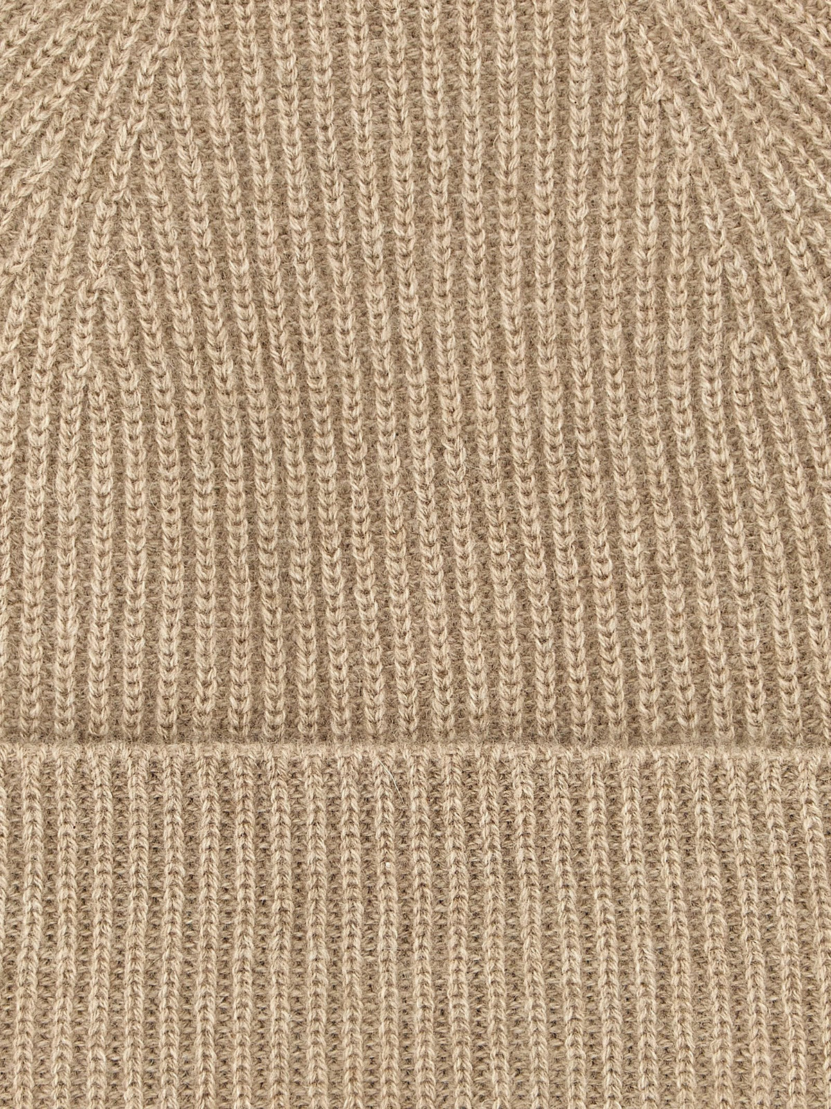 Ballantyne Beige Cashmere Beanie
