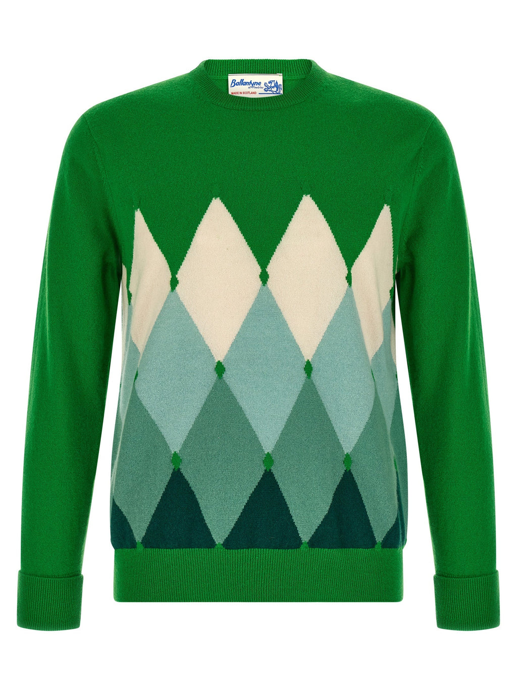 Ballantyne Bicolor Cashmere Cardigan