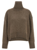 Loulou De Saison Brown Cashmere Cardigan