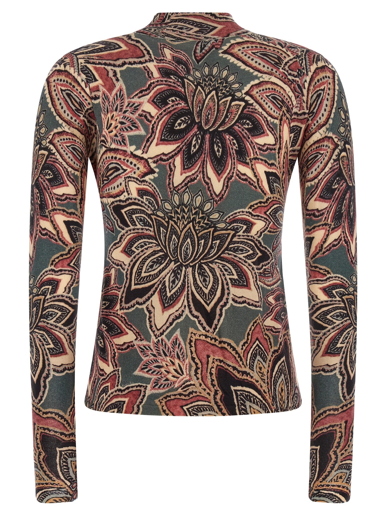 FARM RIO Multicolor Wool Pattern Shirt
