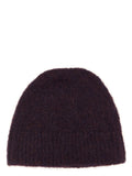 Dries Van Noten Purple Wool Beanie