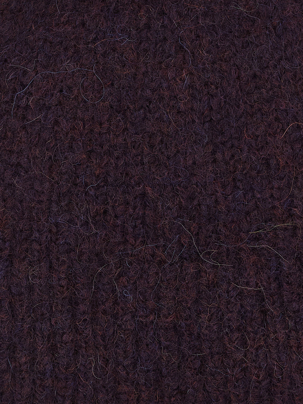 Dries Van Noten Purple Wool Beanie