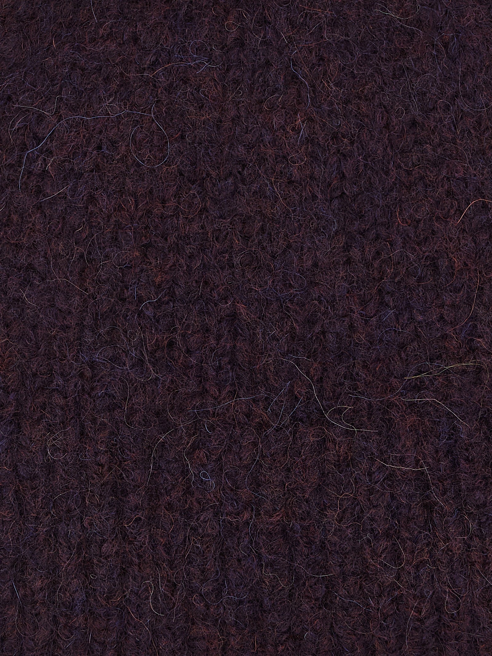 Dries Van Noten Purple Wool Beanie