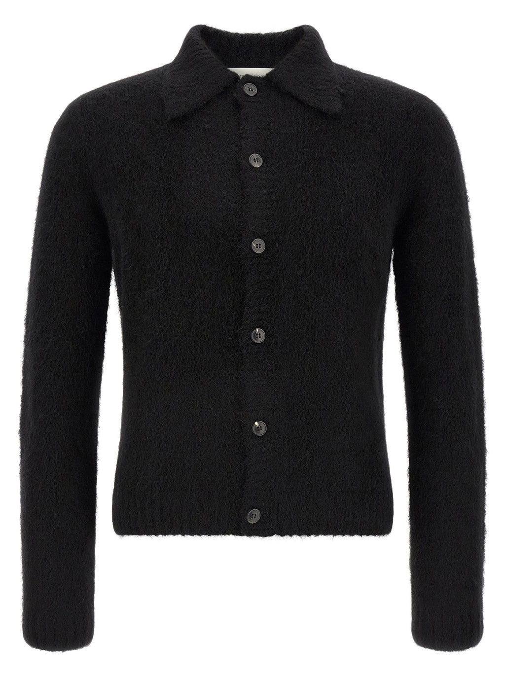 Dries Van Noten Black Wool Cardigan