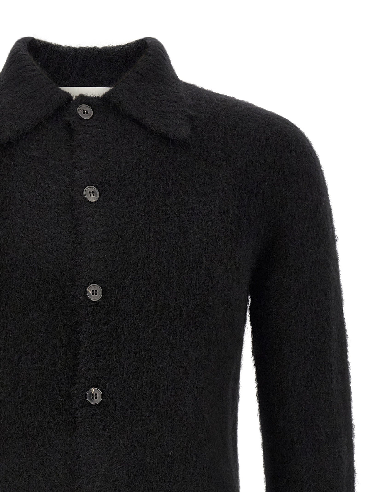 Dries Van Noten Black Wool Cardigan