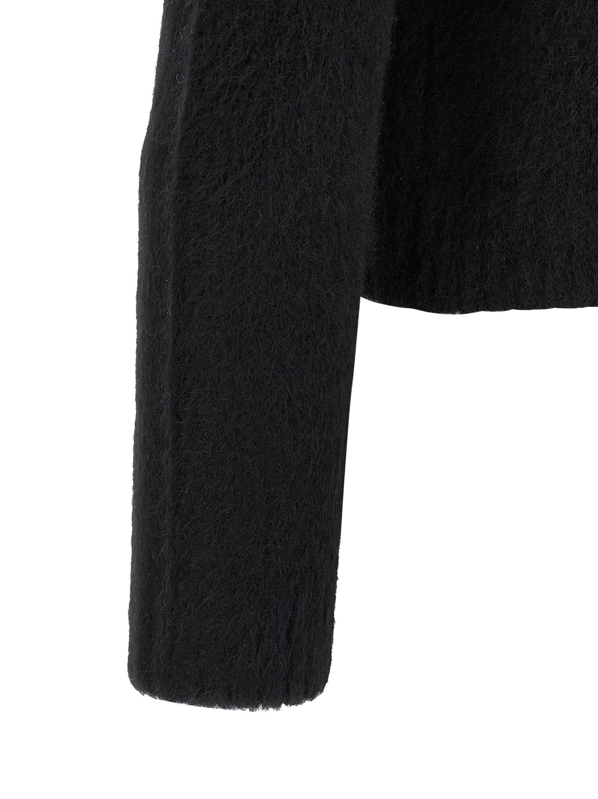 Dries Van Noten Black Wool Cardigan