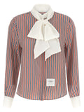 Thom Browne Multicolor Silk Blouse