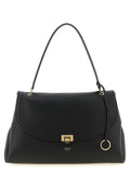 Ferragamo Black Calfskin Shoulder Bag