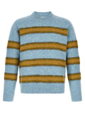 Dries Van Noten Blue Wool Cardigan