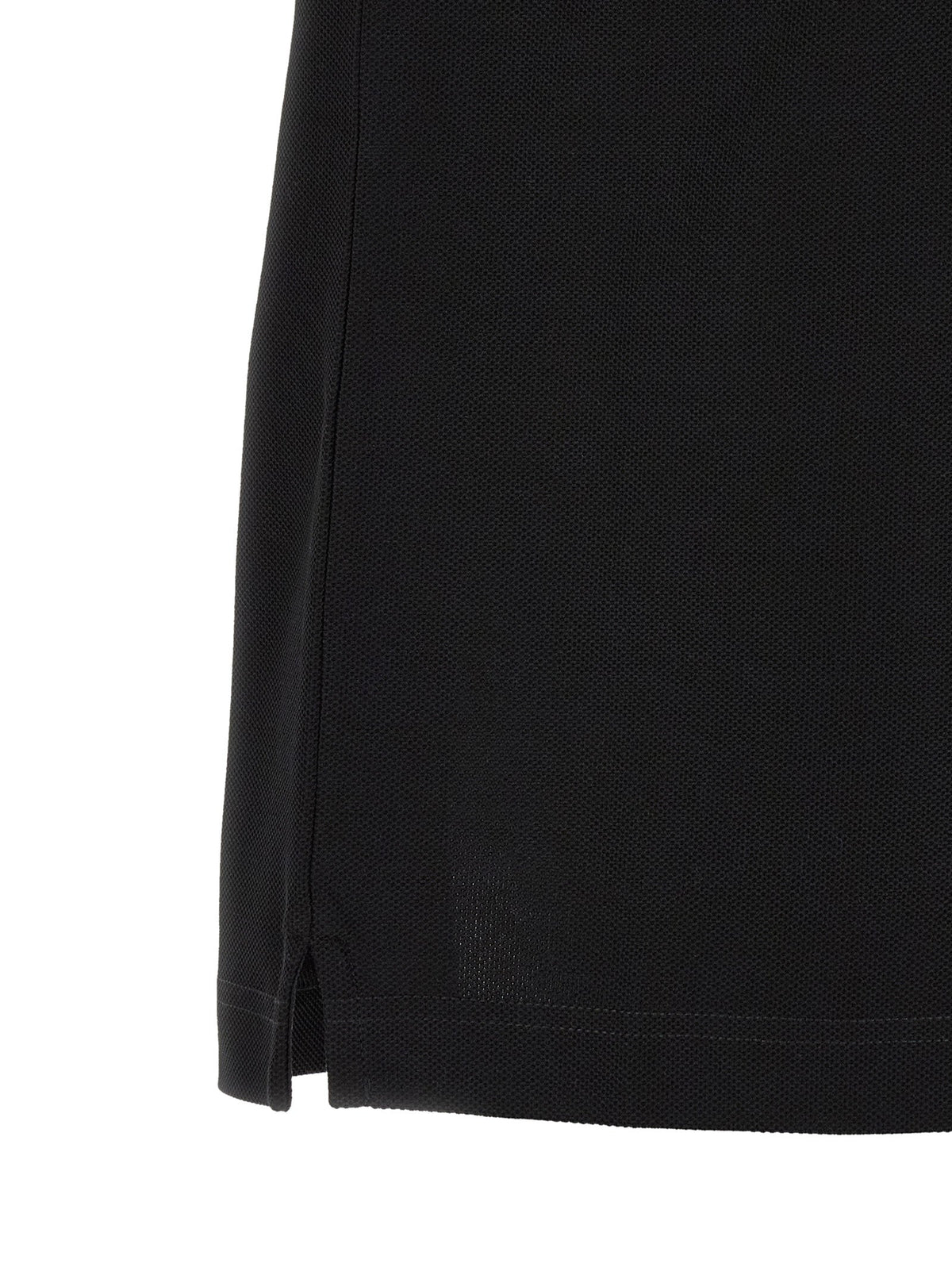 Burberry Black Cotton Polo Shirt