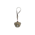 Ganni Beige Recycled Leather Keychain