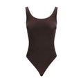 Wolford Brown Cotton Bodysuit